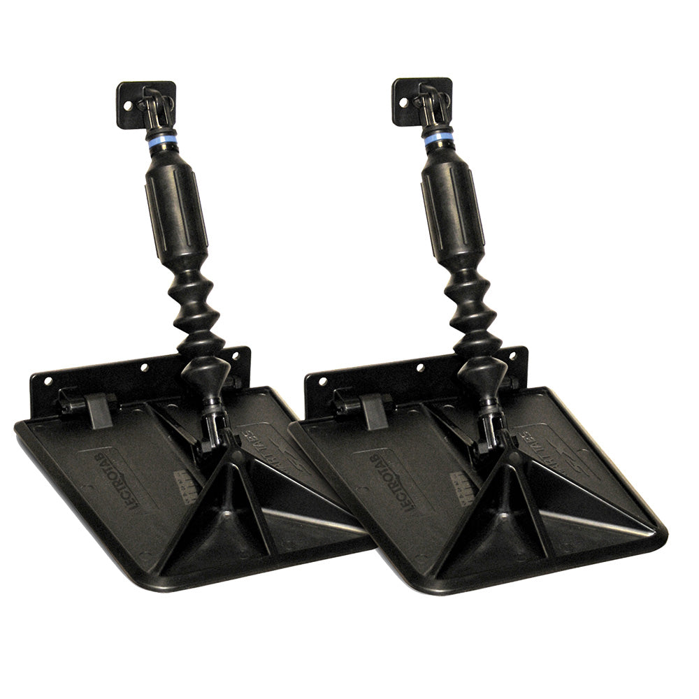 Smart Tab SX Composite Trim Tabs by Lectrotab 95 x 10 f1518 Boat w60 135HP Black SX951060