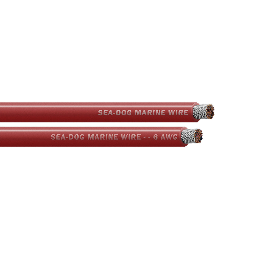 SeaDog 6 AWG Red Battery Cable 25 8006020