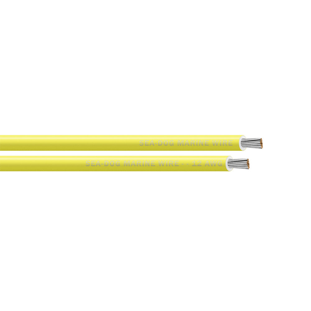 SeaDog 12 AWG Yellow Primary Wire 100 8012032