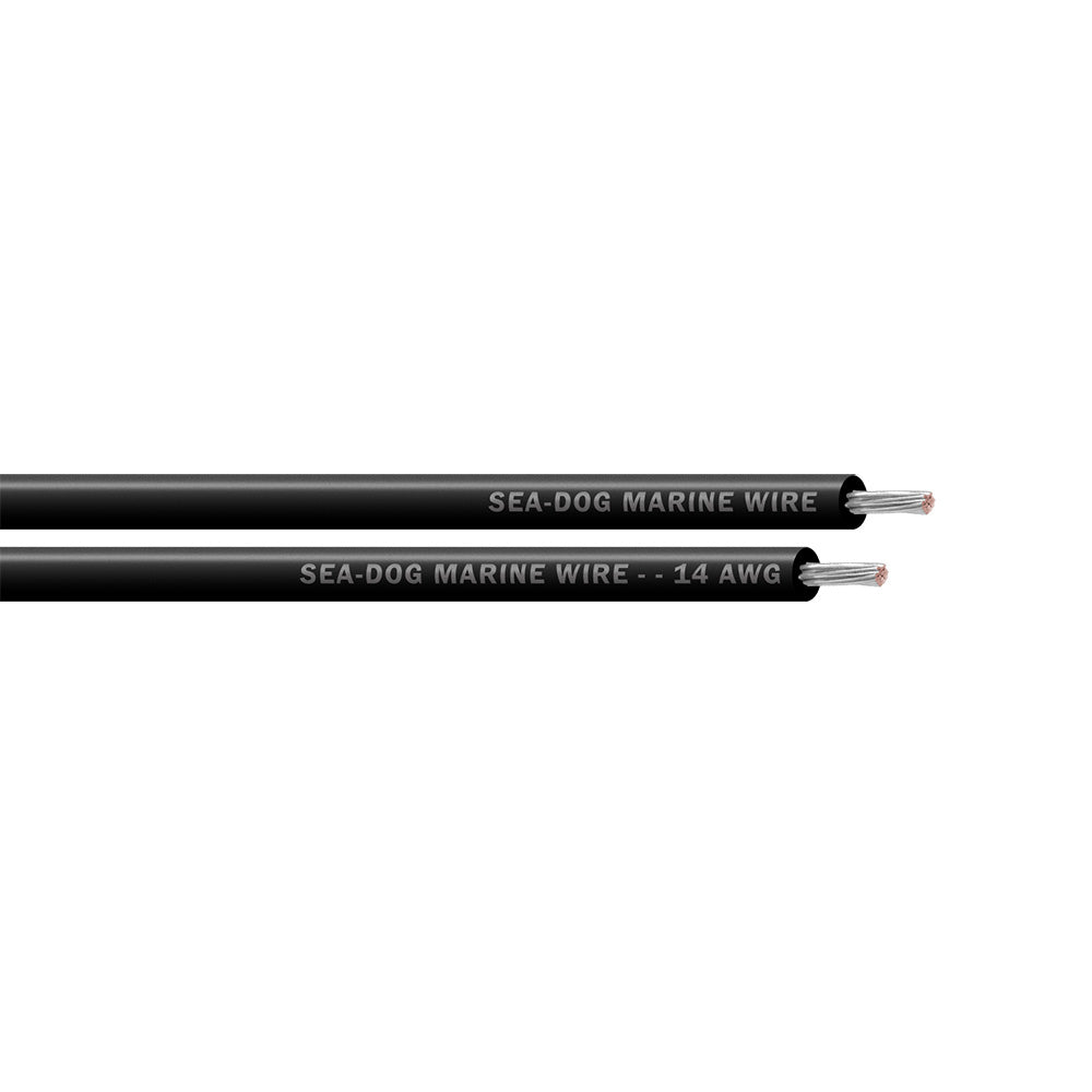 SeaDog 14 AWG Black Primary Wire 1000 8014019