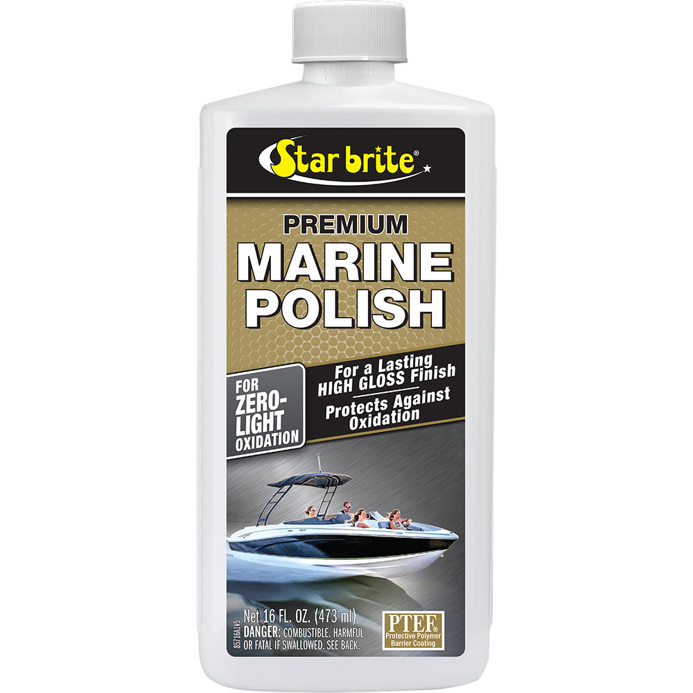 Star brite Premium Marine Polish UV Protection High Gloss Finish 16 oz 85716