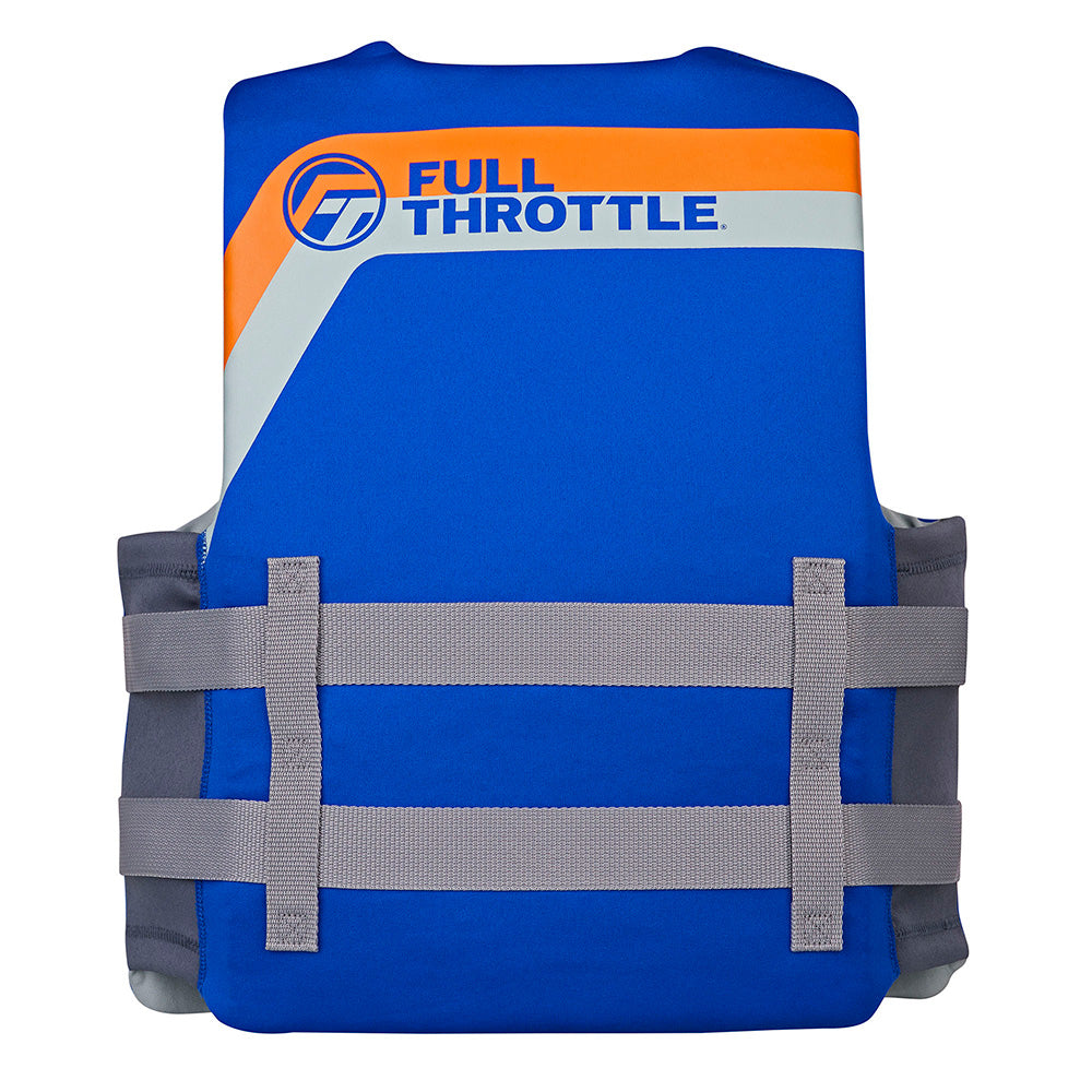 Full Throttle Adult RapidDry Life Jacket LXL Blue 14210050005027