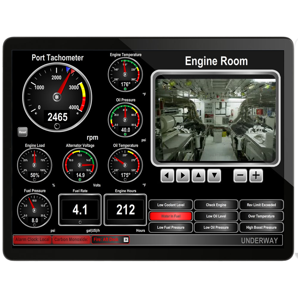 Maretron N2KView Vessel Monitoring Control Software fPC N2KVIEW
