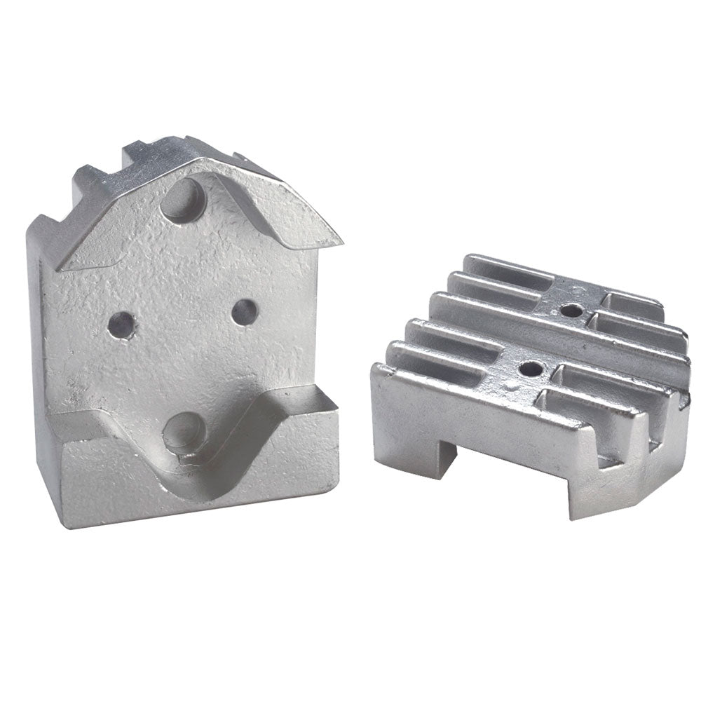 Tecnoseal Gimbal Block Anode Zinc Finned 00806