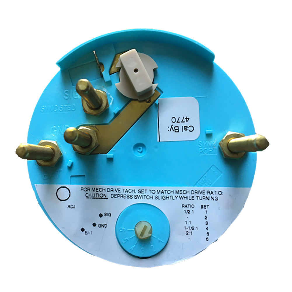Faria Kronos 4 Tachometer wHourmeter 7000 RPM Gas Outboard 39040