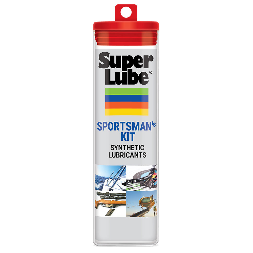 Super Lube Sportsmans Kit w Oil Grease Cleaning Cloth and Foam Swabs 11520
