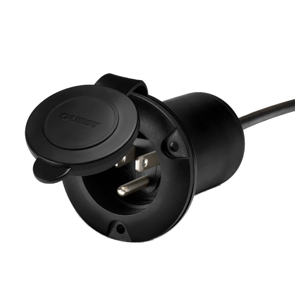 Guest AC Universal Plug Holder Black 150PHB