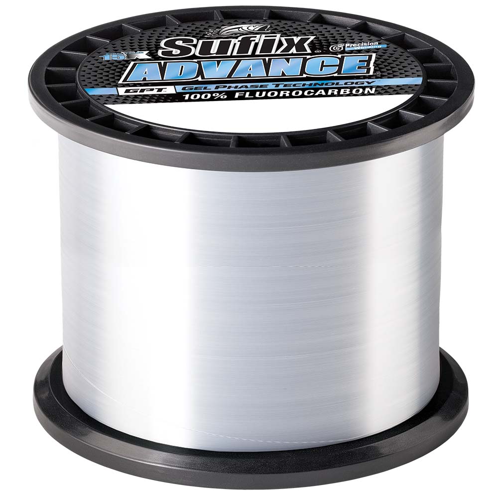 Sufix Advance Fluorocarbon 12lb Clear 1200 yds 6791012C