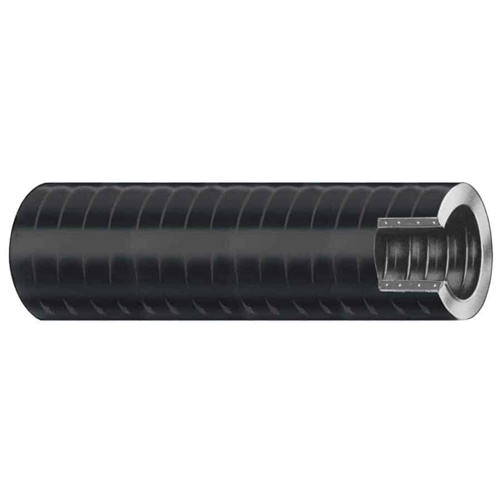 Trident Marine 118 x 50 VAC XHD Bilge Live Well Hose Hard PVC Helix Black 1491186