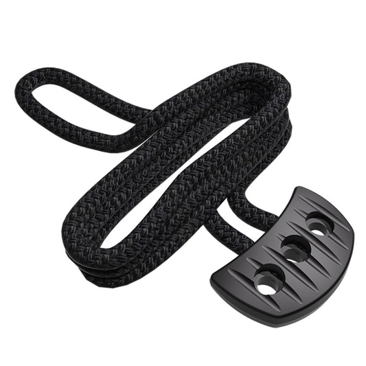 Snubber PULL wRope  Black S51390