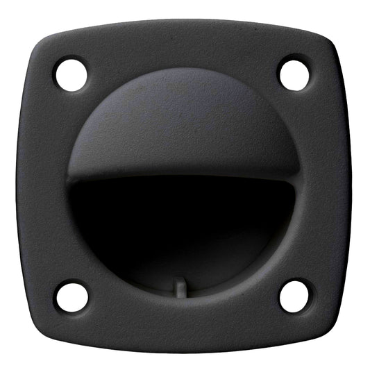 Whitecap Nylon Flush Pull  Small  Black 3360BC