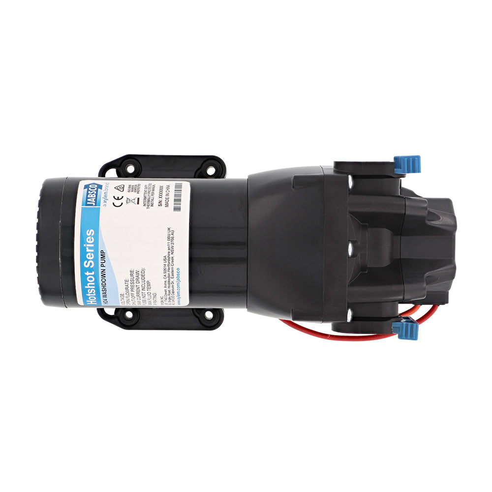 Jabsco HotShot HD4 Heavy Duty Washdown Pump  24V  4 GPM  60 PSI Q402J118N3A