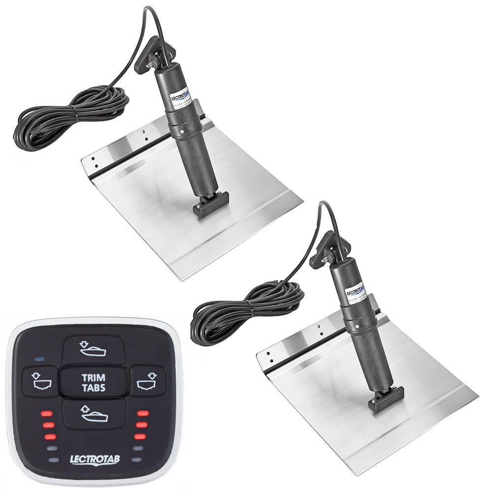 Lectrotab XKA Aluminum Alloy Trim Tab Kit wMLC1 Control  9 x 18 XKASML9X18A